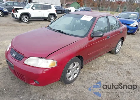 2003 Nissan Sentra Xe z USA, uszkodzony, nr VIN 3N1CB51D53L705991